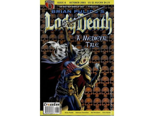 Comic Books CrossGen Comics - Lady Death A Medeival Tale (2003) 008 (Cond. FN/VF) - 13038 - Cardboard Memories Inc.