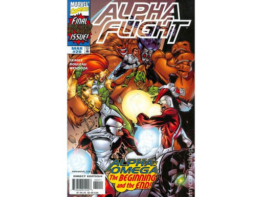 Comic Books Marvel Comics - Alpha Flight (1997 2nd Series) 011 (Cond. VG) - 10956 - Cardboard Memories Inc.