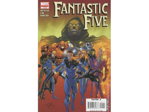Comic Books, Hardcovers & Trade Paperbacks Marvel Comics - Fantastic Five (2007 2nd Series) 001 (Cond. VF-) - 15265 - Cardboard Memories Inc.