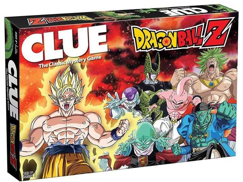 Board Games Usaopoly - Clue - Dragonball Z - Cardboard Memories Inc.