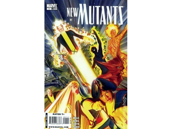 Comic Books Marvel Comics - New Mutants (2009 3rd Series) 001 (Cond. VG) - 13420 - Cardboard Memories Inc.