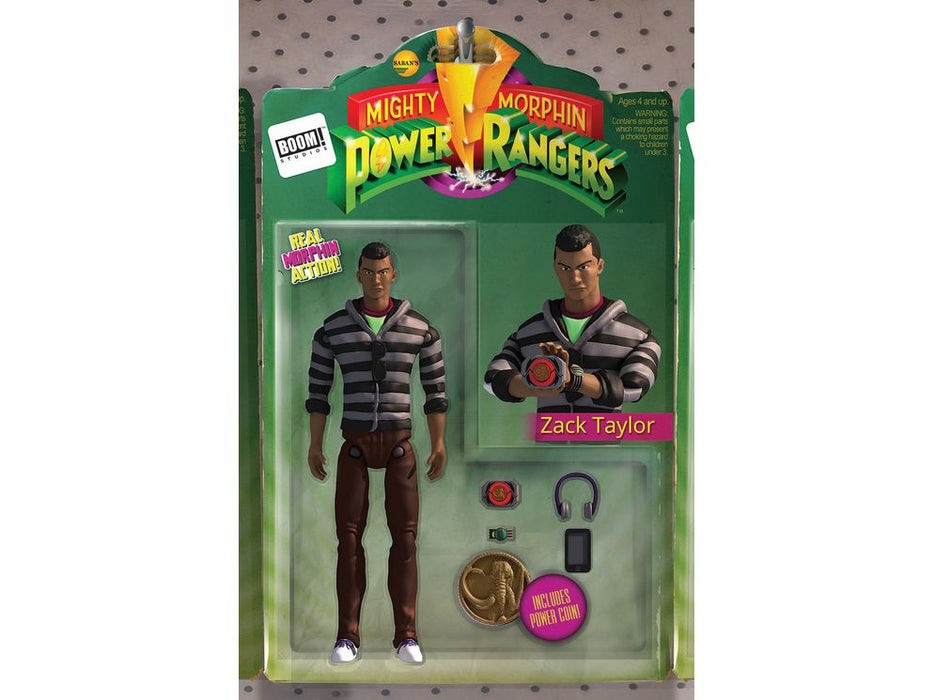Comic Books BOOM! Studios - Mighty Morphin Power Rangers 018 - Action Figure Unlock Cover - 2653 - Cardboard Memories Inc.