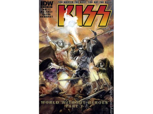 Comic Books, Hardcovers & Trade Paperbacks IDW - Kiss (2012) 003 - CVR B Variant Edition (Cond. VF-) - 14934 - Cardboard Memories Inc.
