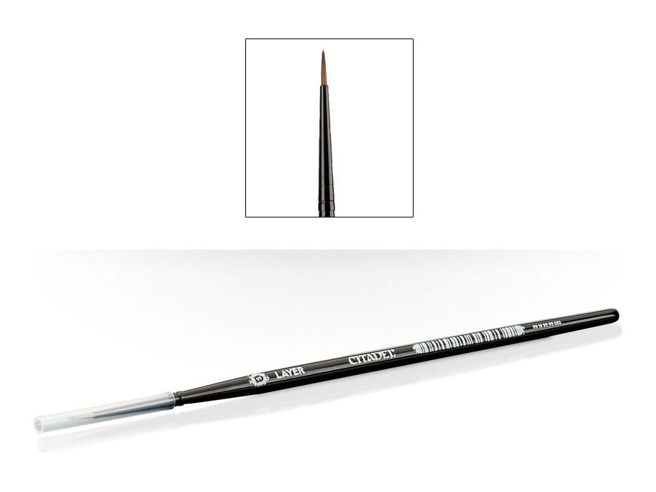 Paints and Paint Accessories Citadel - Small Layer Paint Brush - Cardboard Memories Inc.