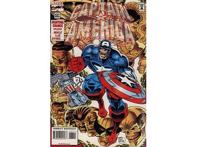 Comic Books Marvel Comics - Captain America (1968 1st Series) 437 (Cond. VF-) - 7300 - Cardboard Memories Inc.