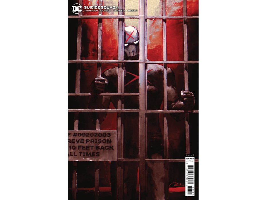 Comic Books DC Comics - Suicide Squad 004 - Card Stock Parel Variant Edition (Cond. VF-) - 11858 - Cardboard Memories Inc.