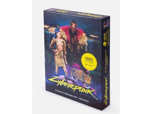 Deck Building Game Dark Horse - CyberPunk 2077 - Neokitsch Puzzle - Cardboard Memories Inc.