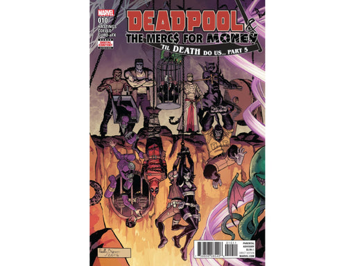 Comic Books Marvel Comics - Deadpool and the Mercs for Money 010 - 3597 - Cardboard Memories Inc.