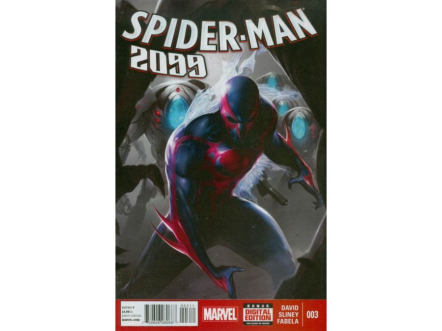 Comic Books Marvel Comics - Spider-Man 2099 (2014 2nd Series) 003 (Cond. VF-) 0003 - Cardboard Memories Inc.