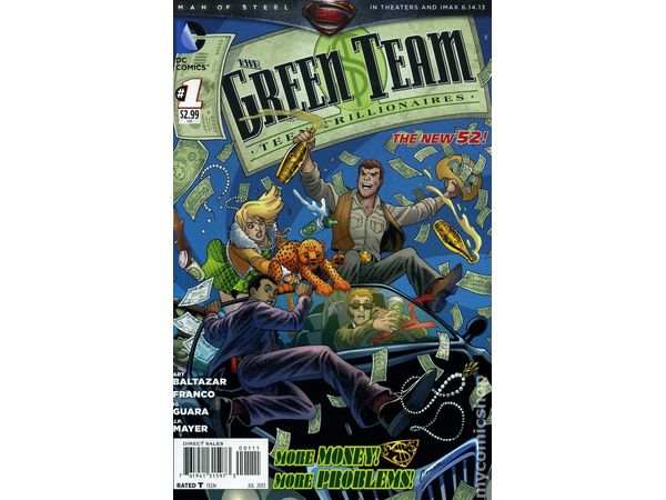 Comic Books DC Comics - The Green Team 001 (Cond. VF-) - 13161 - Cardboard Memories Inc.