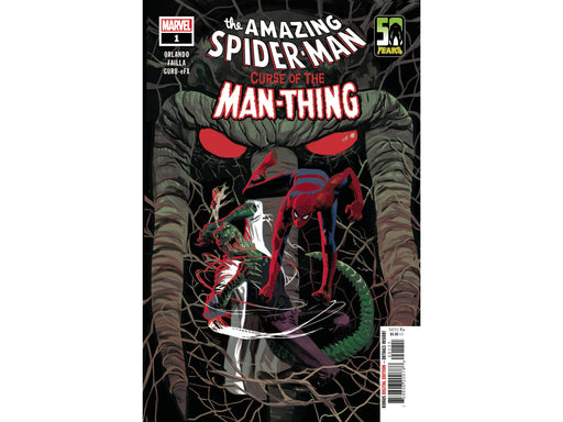 Comic Books Marvel Comics - Spider-Man Curse of Man-Thing - 001 -  (Cond. VF) - 10085 - Cardboard Memories Inc.