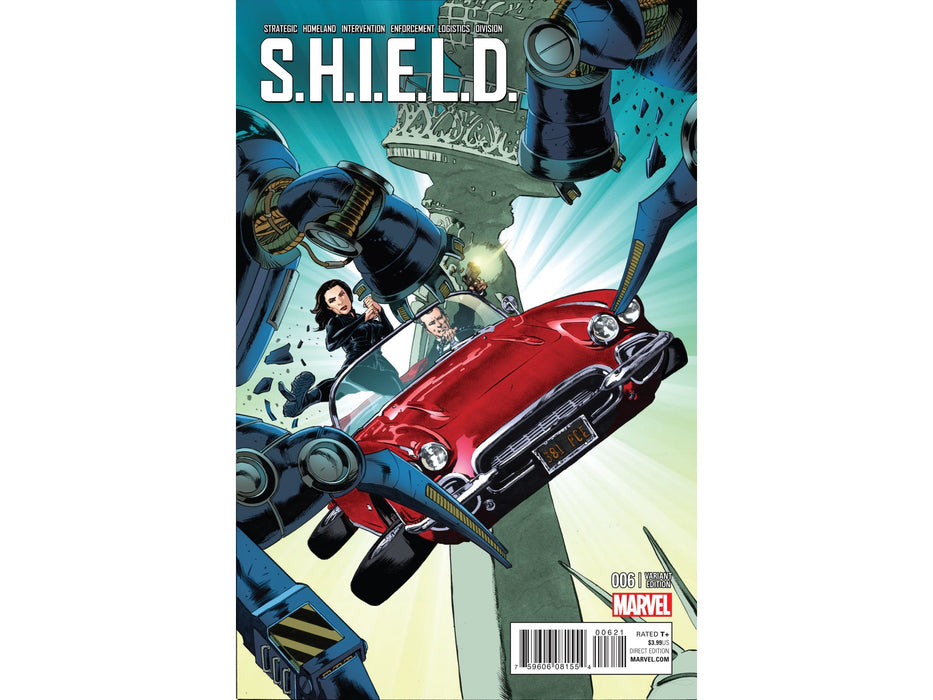 Comic Books Marvel Comics - SHIELD 06 - NYC Cover Variant Edition (Cond. VF-) 5361 - Cardboard Memories Inc.