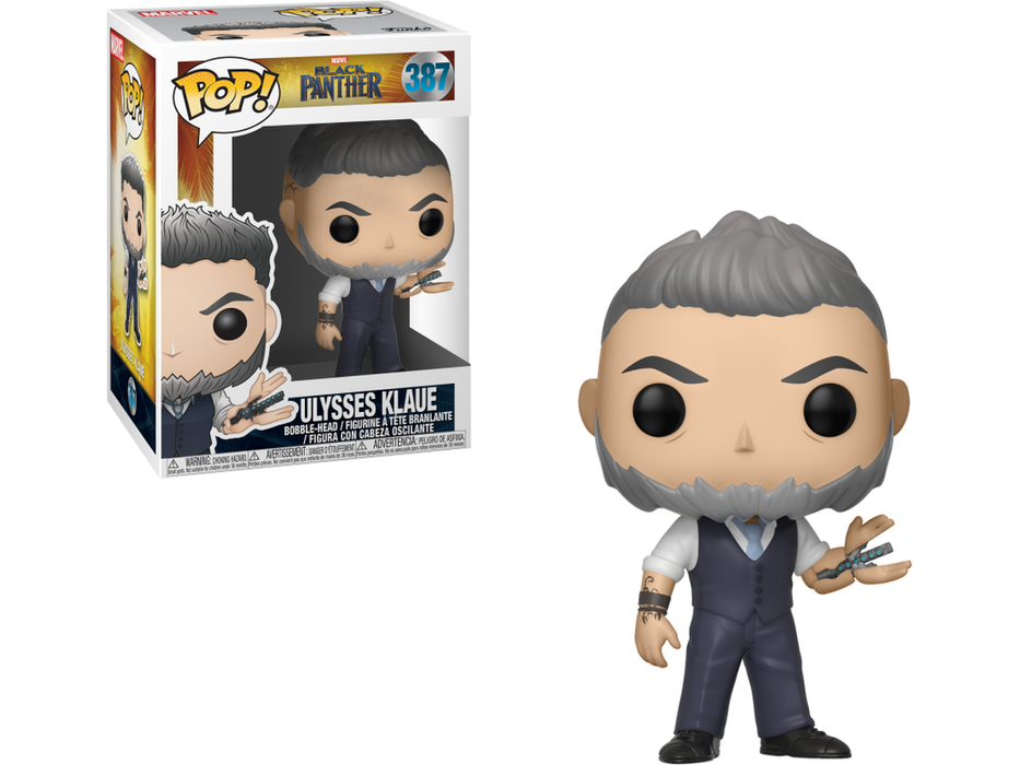 Action Figures and Toys POP! - Movies - Black Panther - Ulysses Klaue - Cardboard Memories Inc.