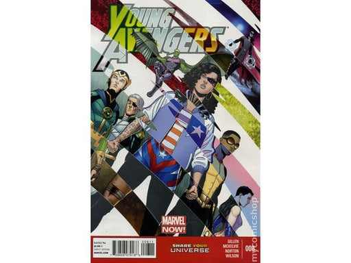 Comic Books Marvel Comics - Young Avengers (2012 2nd Series) 008 (Cond. VF-) - 16216 - Cardboard Memories Inc.