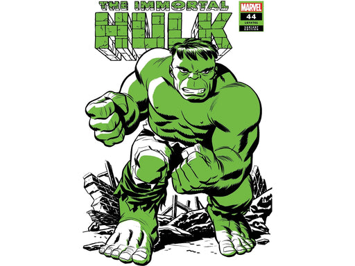 Comic Books Marvel Comics - Immortal Hulk 044 - Michael Cho Hulk Two-Tone Variant Edition (Cond. VF-) - 11883 - Cardboard Memories Inc.