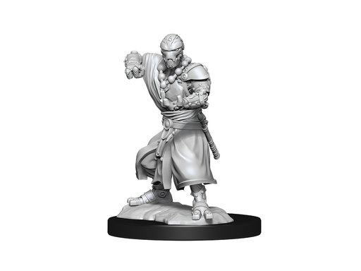 Role Playing Games Wizkids - Dungeons and Dragons - Unpainted Miniature - Nolzurs Marvellous Miniatures - Warforged Monk - 90234 - Cardboard Memories Inc.