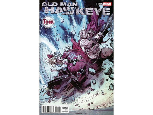 Comic Books Marvel Comics - Old Man Hawkeye 003 - The Mighty Thor Variant (Cond. VF-) 0203 - Cardboard Memories Inc.
