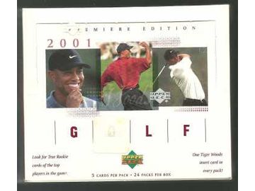 Sports Cards Upper Deck - 2001 - Golf - Retail Box - Cardboard Memories Inc.
