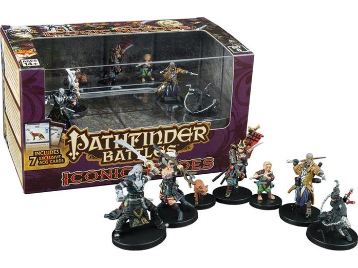 Role Playing Games Paizo - Pathfinder Battles - Iconic Heroes Set 6 - Cardboard Memories Inc.