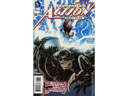 Comic Books DC Comics - Action Comics 026 2011 Series (Cond. VF-) - 13311 - Cardboard Memories Inc.