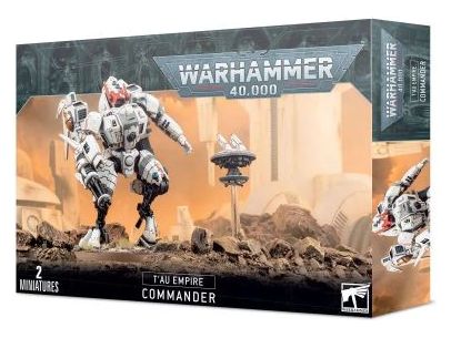 Collectible Miniature Games Games Workshop - Warhammer 40K - Tau Empire - Commander - 56-22 - Cardboard Memories Inc.