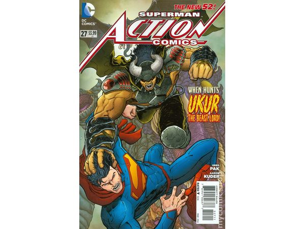 Comic Books DC Comics - Action Comics 027 2011 Series (Cond. VF-) - 13310 - Cardboard Memories Inc.