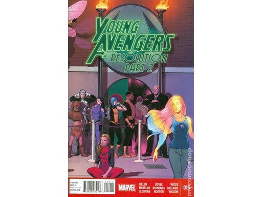 Comic Books Marvel Comics - Young Avengers (2012 2nd Series) 015 (Cond. VF-) - 16225 - Cardboard Memories Inc.