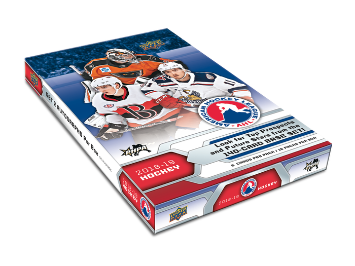 Sports Cards Upper Deck - 2018-19 - Hockey - AHL - Trading Card Hobby Box - Cardboard Memories Inc.