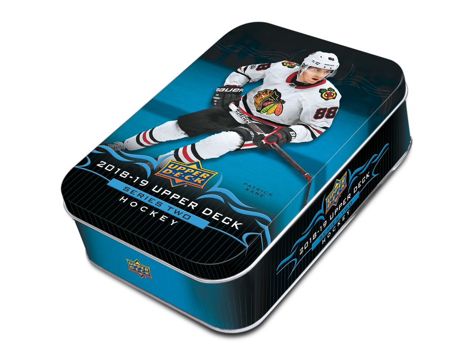 Sports Cards Upper Deck - 2018-19 - NHL Hockey Trading Cards - Series 2 - Collectors Tin - Cardboard Memories Inc.