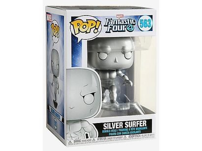 Action Figures and Toys POP! - Movie - Fantastic Four - Silver Surfer - Cardboard Memories Inc.