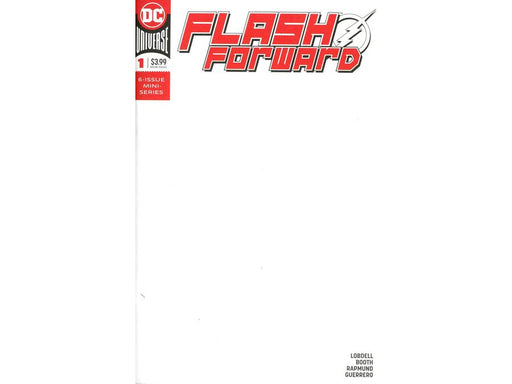 Comic Books DC Comics - Flash Foward 001 of 6 - Blank Variant - 5795 - Cardboard Memories Inc.