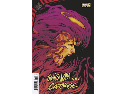 Comic Books Marvel Comics - King in Black - Gwenom vs Carnage 002 - Carmen Variant Edition (Cond. VF-) - 5122 - Cardboard Memories Inc.