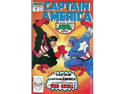 Comic Books Marvel Comics - Captain America (1968 1st Series) 350 (Cond. VF-) - 7318 - Cardboard Memories Inc.