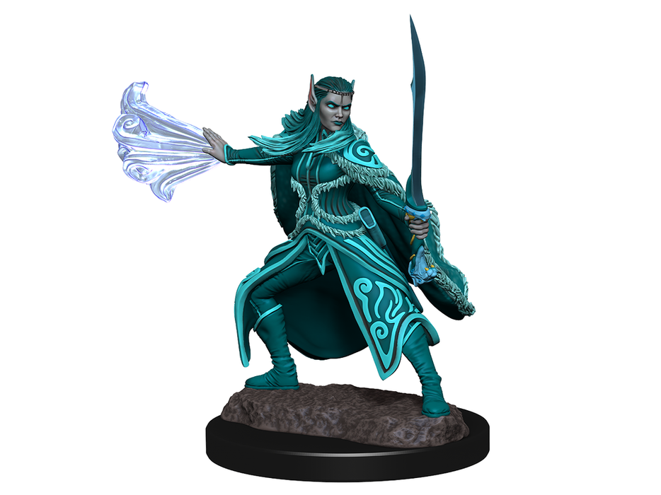 Role Playing Games Wizkids - Dungeons and Dragons - Unpainted Miniature - Nolzurs Marvellous Miniatures - Winter and Spring Eladrin - 90320 - Cardboard Memories Inc.