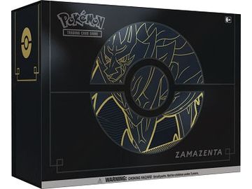 Trading Card Games Pokemon - Sword and Shield - Elite Trainer Box Plus - Zamazenta - Cardboard Memories Inc.