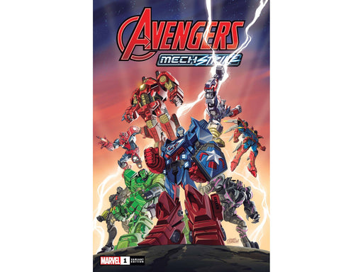 Comic Books Marvel Comics - Avengers Mech Strike 001 of 5 - Toy Variant Edition (Cond. VF-) - 5154 - Cardboard Memories Inc.