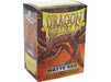 Supplies Arcane Tinmen - Dragon Shield Sleeves - Standard Size - Matte - Red - Package of 100 - Cardboard Memories Inc.