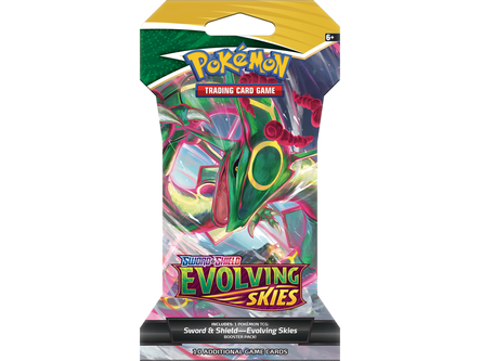 Trading Card Games Pokemon - Sword and Shield - Evolving Skies - Sleeved Blister Pack - Cardboard Memories Inc.