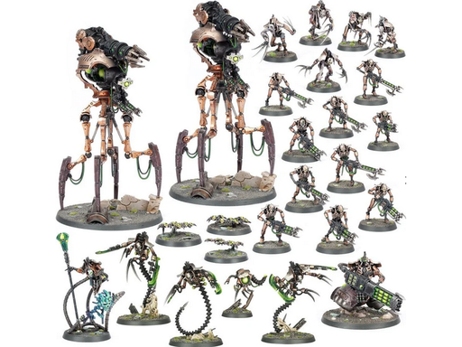 Collectible Miniature Games Games Workshop - Warhammer 40K - Necrons - Battleforce - Worldscour Legion - 49-35 - Cardboard Memories Inc.