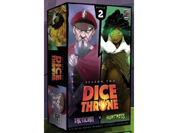 Board Games Roxley Games - Dice Throne - Season 2 Battle 2 - Tactician vs Huntress - Cardboard Memories Inc.