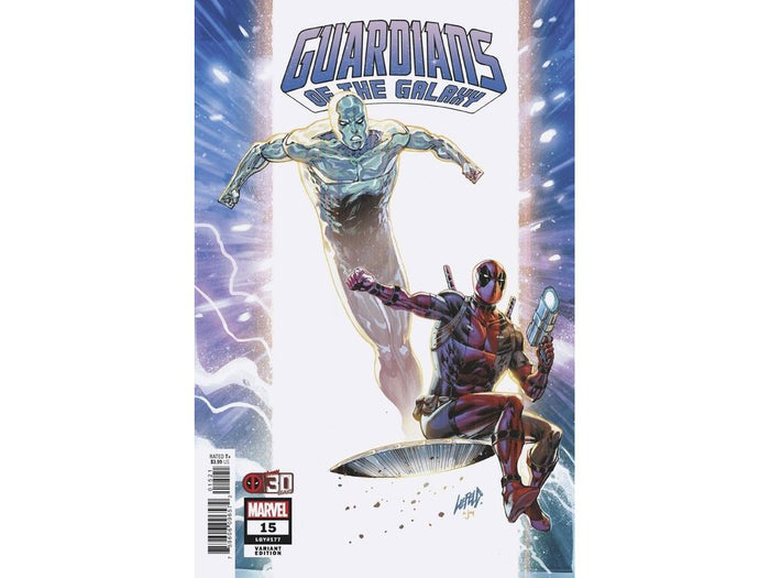 Comic Books Marvel Comics - Guardians Of The Galaxy 015 - Liefeld Deadpool 30th Variant Edition (Cond. VF-) - 12270 - Cardboard Memories Inc.