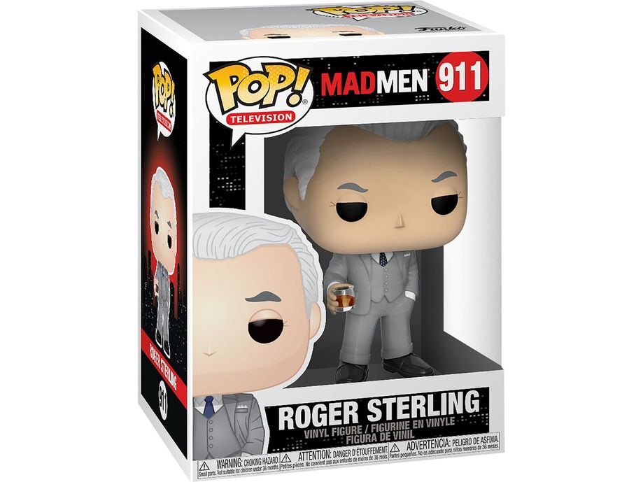 Action Figures and Toys POP! - Television - Mad Men - Roger Sterling - Cardboard Memories Inc.