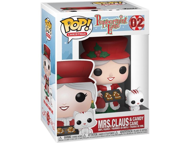 Action Figures and Toys POP! - Movies - Peppermint Lane - Mrs. Claus and Candy Cane - Cardboard Memories Inc.