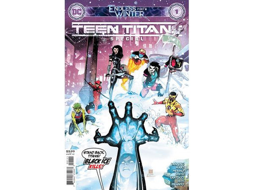 Comic Books DC Comics - Teen Titans Endless Winter Special 001 (Cond. VF-) 5325 - Cardboard Memories Inc.
