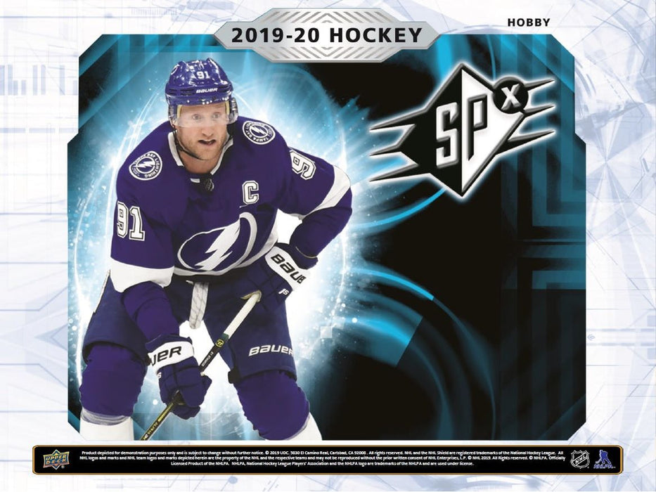 Sports Cards Upper Deck - 2019-20 - Hockey - SPX - 10 Box Hobby Inner Case - Cardboard Memories Inc.