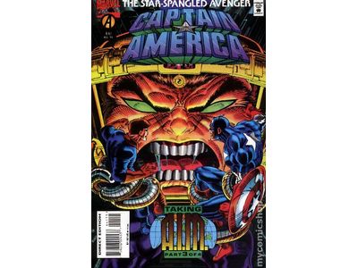 Comic Books Marvel Comics - Captain America (1968 1st Series) 441 - 7296 - Cardboard Memories Inc.