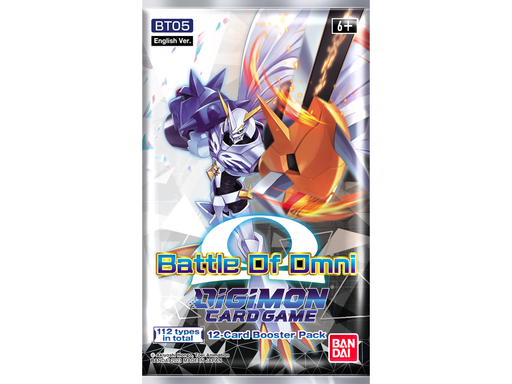 collectible card game Bandai - Digimon - Battle of the Omni - Trading Card Booster Box - Cardboard Memories Inc.