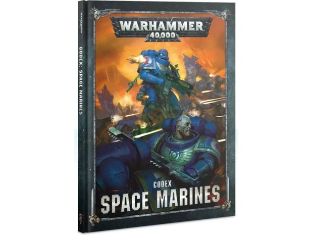 Collectible Miniature Games Games Workshop - Warhammer 40K - Codex - Space Marines - 8th Edition Hardcover - OUTDATED - WH0001 - Cardboard Memories Inc.