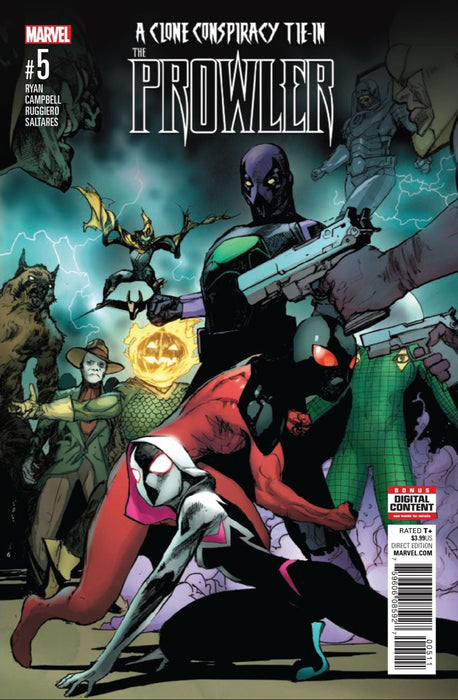 Comic Books, Hardcovers & Trade Paperbacks Marvel Comics - The Prowler (2016) 005 (Cond. FN-) - 3907 - Cardboard Memories Inc.