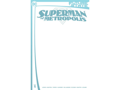 Comic Books DC Comics - Future State - Superman of Metropolis 001 - Blank Card Stock Variant Edition - 4958 - Cardboard Memories Inc.